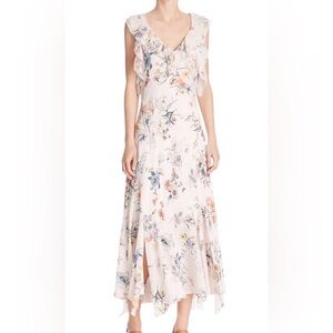 Rebecca Taylor Meadow Silk Floral Dress, Size 12